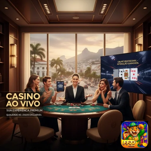 Jogador animado experimentando slots no cassino online