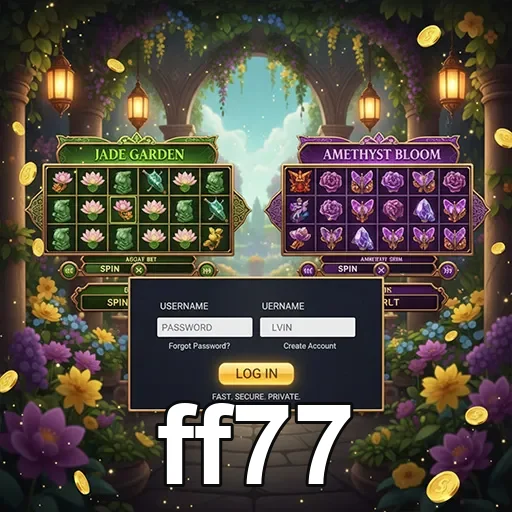 Jogadores utilizando serviços VIP no app da ff77 em slots.