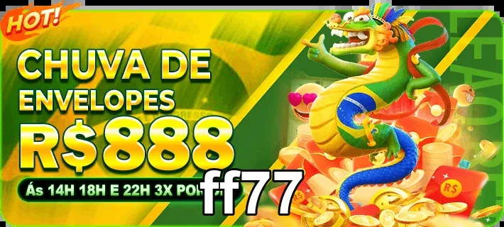 Aplicativo ff77 com promoção Chuva de Envelopes R$888.