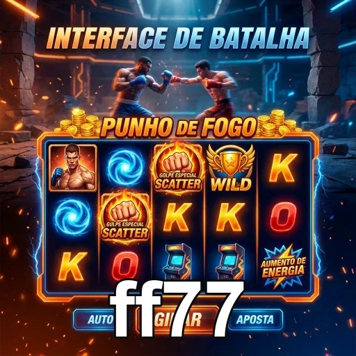 jogadores em uma interface de batalha no site ff77