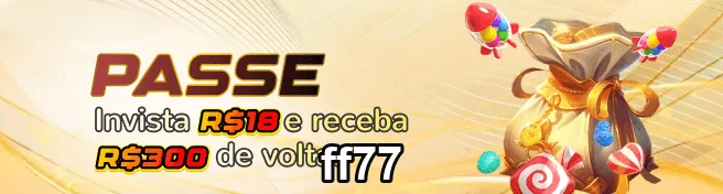 Promoção do aplicativo ff77 destacando benefícios de investimento.